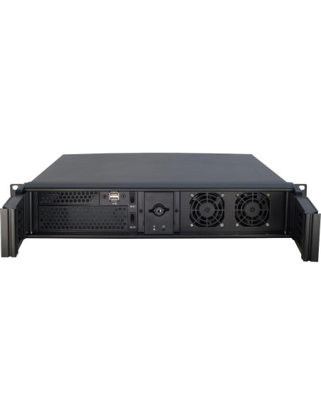 Кутия за сървър InterTech IPC 2U 2098-SK - Classic 19-quot, Rack, Mini ITX, -mu,ATX