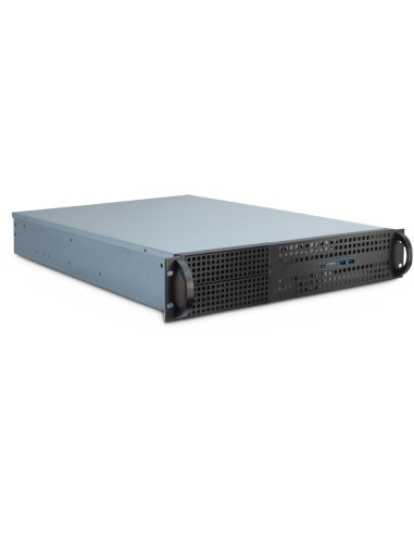 Кутия за сървър InterTech 2U 2129-N - Mini ITX, mATX, -mu,ATX, ATX, eATX, SSI EEB, Черна