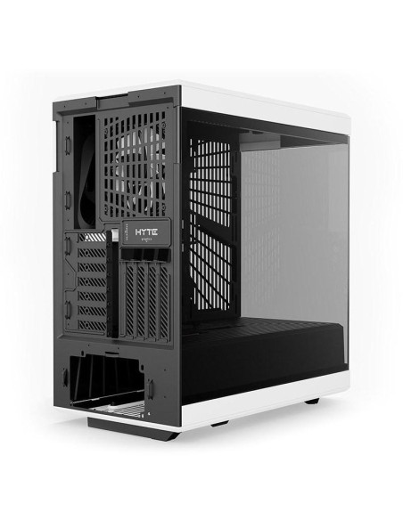 Кутия HYTE Y40 Tempered Glass, Mid-Tower, Бяло и Черно