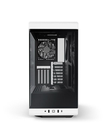Кутия HYTE Y40 Tempered Glass, Mid-Tower, Бяло и Черно