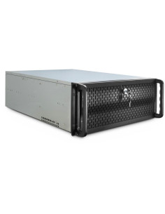 Кутия за сървър InterTech 4U-4129L - Mini ITX, mATX, -mu,ATX, ATX, SSI EEB, Чернa