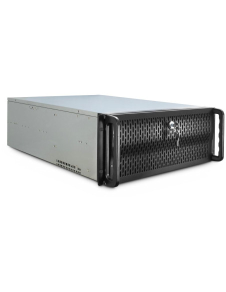 Кутия за сървър InterTech 4U-4129L - Mini ITX, mATX, -mu,ATX, ATX, SSI EEB, Чернa