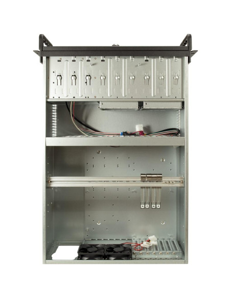 Кутия за сървър InterTech 4U-4129L - Mini ITX, mATX, -mu,ATX, ATX, SSI EEB, Чернa