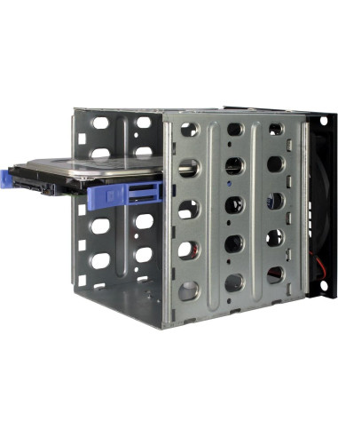 Кутия за сървър InterTech 4U-4129L - Mini ITX, mATX, -mu,ATX, ATX, SSI EEB, Чернa