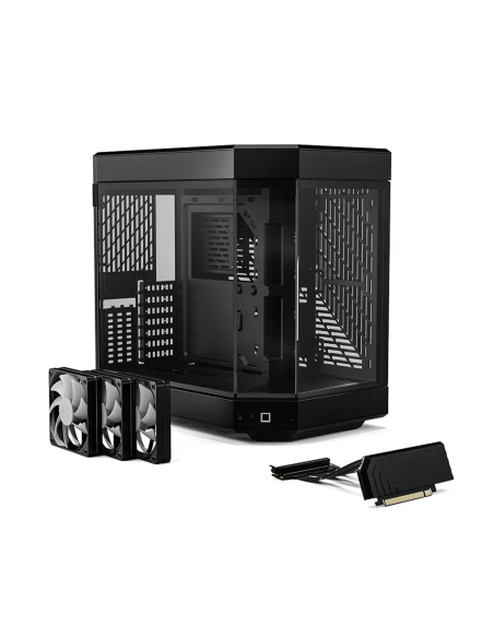 Кутия HYTE Y60 Tempered Glass, Mid-Tower, Черна