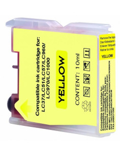 Мастилница UPRINT LC970/1000 BROTHER, Yellow 2