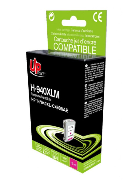 Мастилница UPRINT HP C4908 Magenta