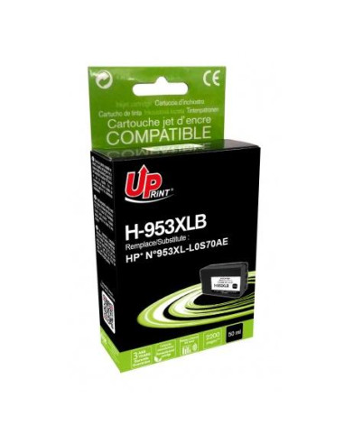 Мастилница UPRINT L0S70AE, HP 953XL, OfficeJet Pro 8210/8710/7720, 50 ml, Black