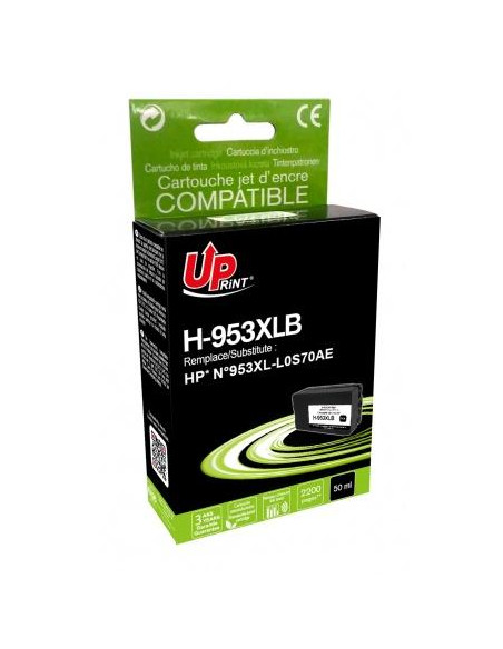 Мастилница UPRINT L0S70AE, HP 953XL, OfficeJet Pro 8210/8710/7720, 50 ml, Black