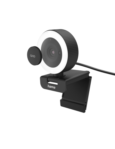 HAMA Уеб камера с пръстеновидна светлина -quot,C-850 Pro-quot,, 139989