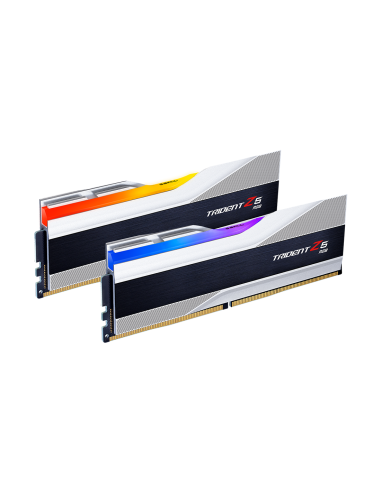 Памет G.SKILL Trident Z5 Silver RGB 32GB(2x16GB) DDR5 6000MHz F5-6000J3636F16GX2-TZ5RS