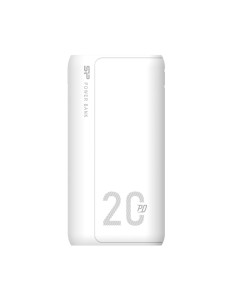 Външна батерия Silicon Power QS15, 20000 mAh, Бял