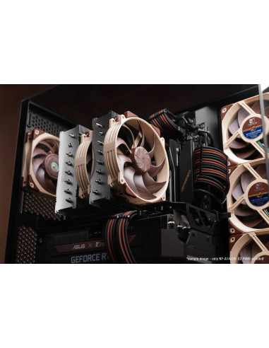 Комплект вентилатори Noctua NF-A14x25r G2 PWM Sx2-PP, 2 x Fan 140mm
