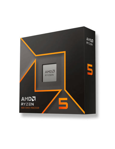 Процесор AMD RYZEN 5 9600X, 6-Core, 3.9 GHz, 32MB, 65W, AM5, BOX, No Cooler