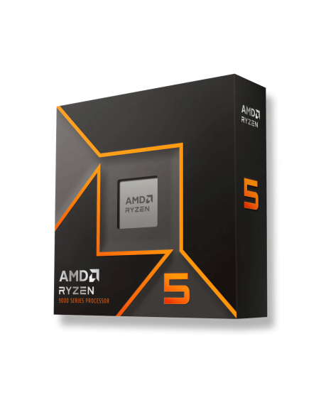 Процесор AMD RYZEN 5 9600X, 6-Core, 3.9 GHz, 32MB, 65W, AM5, BOX, No Cooler