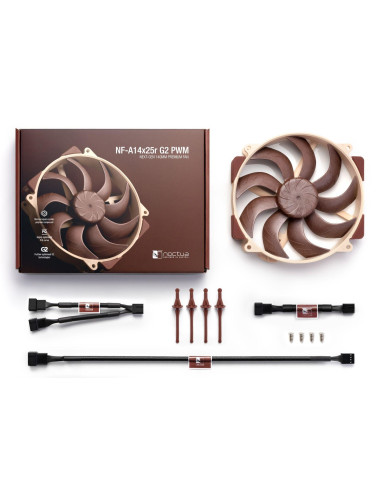 Вентилатор Noctua NF-A14x25r G2 PWM, 140mm