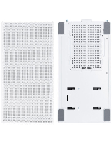 Кутия Lian-Li SUP01W Mid-Tower, Tempered Glass, Бяло