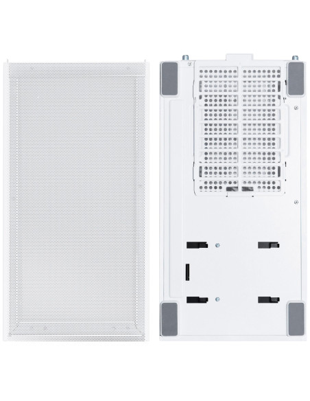 Кутия Lian-Li SUP01W Mid-Tower, Tempered Glass, Бяло