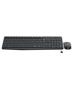 Kомплект безжични клавиатура с мишка Logitech MK235, Тъмносив 2