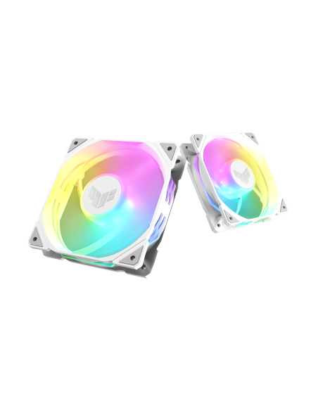 Комплект Вентилатори 3в1 ASUS TUF GAMING TR120 ARGB Reverse WHITE EDITION