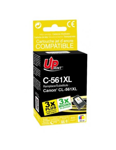 Мастилница UPRINT, CANON C-561XL, Цветна