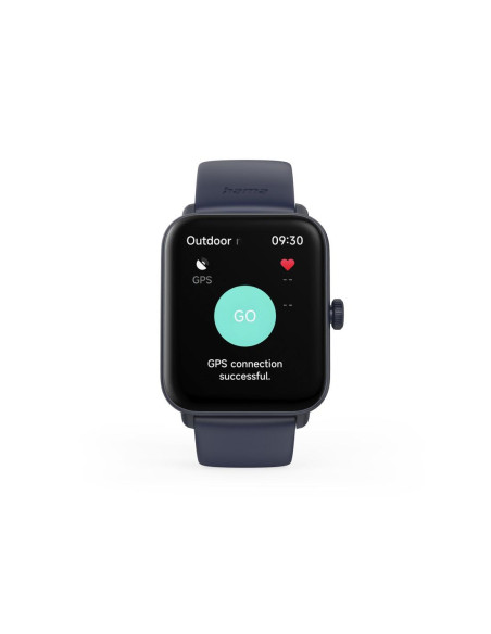 HAMA Смарт часовник -ldquo,6010-rdquo,, GPS, TFT дисплей 1.65-quot,, функция за телефон, водоустойчив, 178621