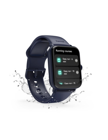 HAMA Смарт часовник -ldquo,6010-rdquo,, GPS, TFT дисплей 1.65-quot,, функция за телефон, водоустойчив, 178621