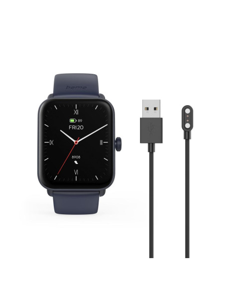 HAMA Смарт часовник -ldquo,6010-rdquo,, GPS, TFT дисплей 1.65-quot,, функция за телефон, водоустойчив, 178621