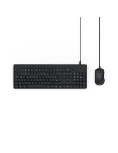 HAMA Жичен комплект клавиатура и мишка CKM-200, USB-A, USB-C