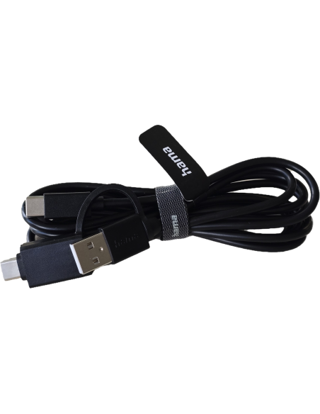 HAMA Жичен комплект клавиатура и мишка CKM-200, USB-A, USB-C