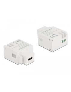 Модул Delock, USB-C порт за зареждане, За монтаж на панел Keystone 2