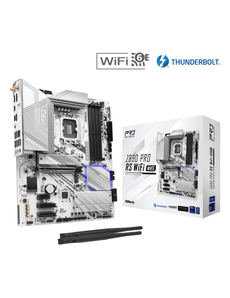 Дънна платка ASRock Z890 Pro RS WIFI White, LGA 1851