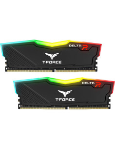 Памет Team Group T-Force Delta RGB Black DDR4 16GB (2x8GB) 3200MHz 1.35V