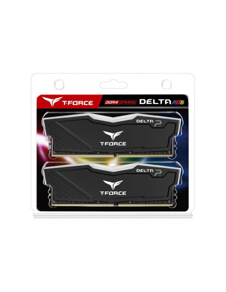 Памет Team Group T-Force Delta RGB Black DDR4 16GB (2x8GB) 3200MHz 1.35V