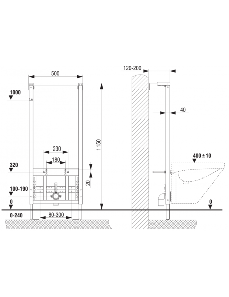 Структура за биде LIV (7030452911)