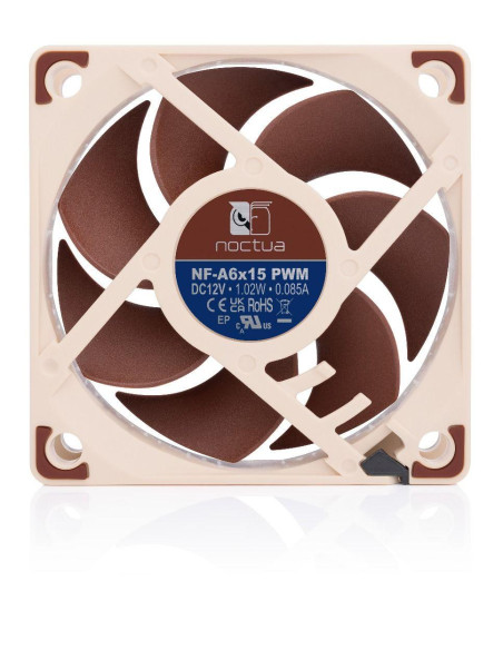 Вентилатор Noctua NF-A6x15 PWM, 60 x 60 x 15 mm