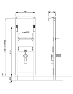 Структура за мивка LIV /8050452721/ 2