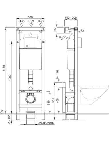 Структура за подов монтаж /8050452731/