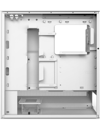 Кутия NZXT H5 Flow 2024 White, Mid-Tower
