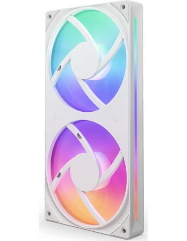 Комплект вентилатори NZXT F240 White RGB Core