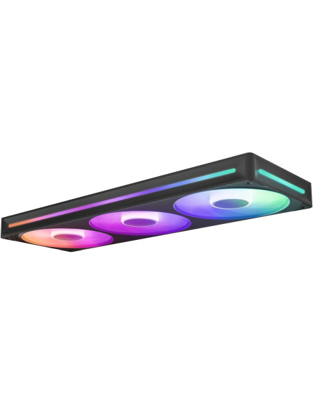 Комплект вентилатори NZXT F360 Black RGB Core