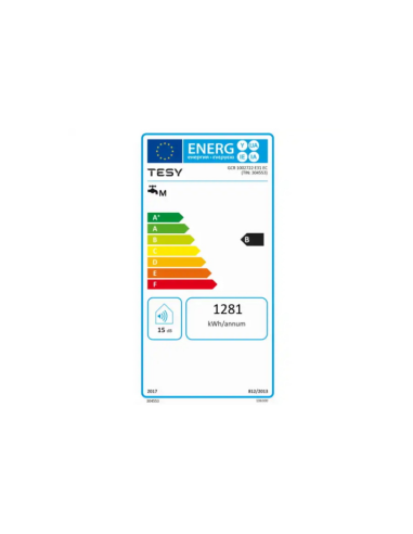 Електрически бойлер TESY BelliSlimo 80л.  2200W, вертикален