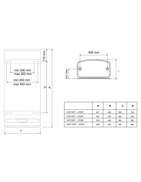 Електрически бойлер TESY BelliSlimo 40л.  2200W, вертикален
