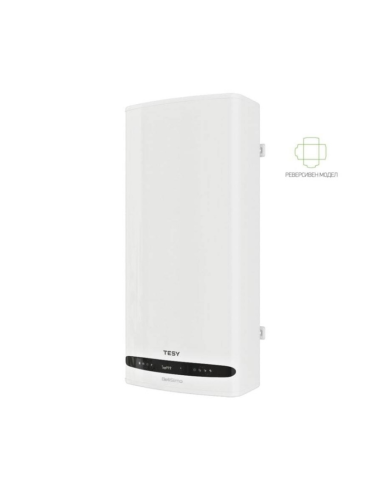 Електрически бойлер TESY BelliSlimo Cloud Dry с WIFI  управление и варовити води 40л. 2200W, вертикален