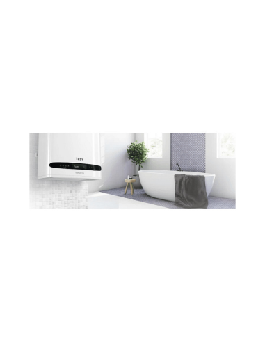 Електрически бойлер TESY BelliSlimo Cloud - с WIFI  управление 80л. 2200W, вертикален