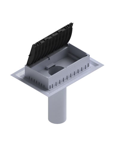 Линеен отводнител за мостове с чугунена решетка D400