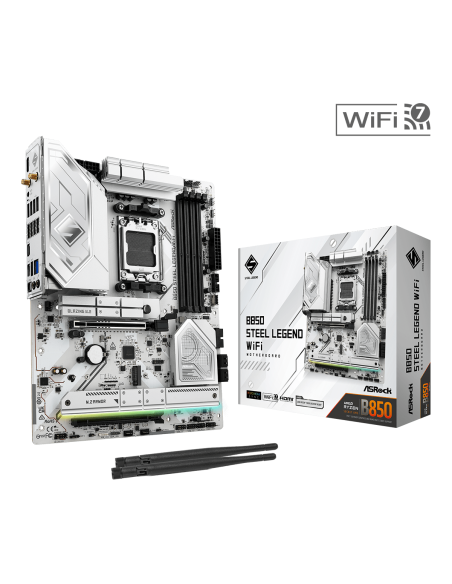 Дънна платка ASRock B850 STEEL LEGEND WIFI 7 socket AM5