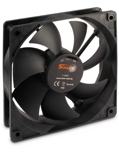 Вентилатор Inter Tech 120m Sinan F-120-S - Bulk
