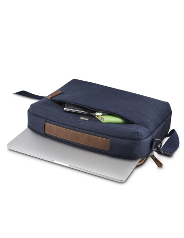 HAMA Чанта за лаптоп -quot,Casual-quot,, от 34 до 36 cm (13.3-quot, - 14.1-quot,), Син