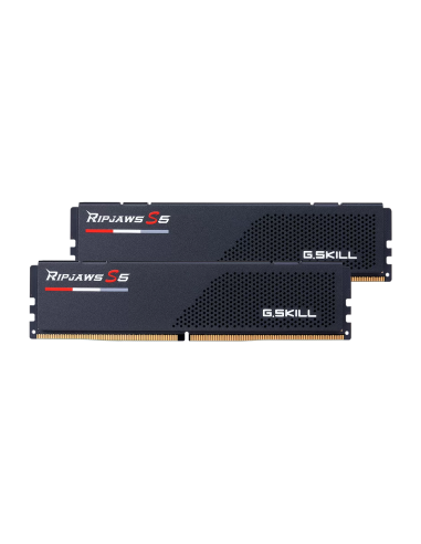 Памет G.SKILL Ripjaws S5 Black 32GB(2x16GB) DDR5 5200MHz CL40 - Intel XMP